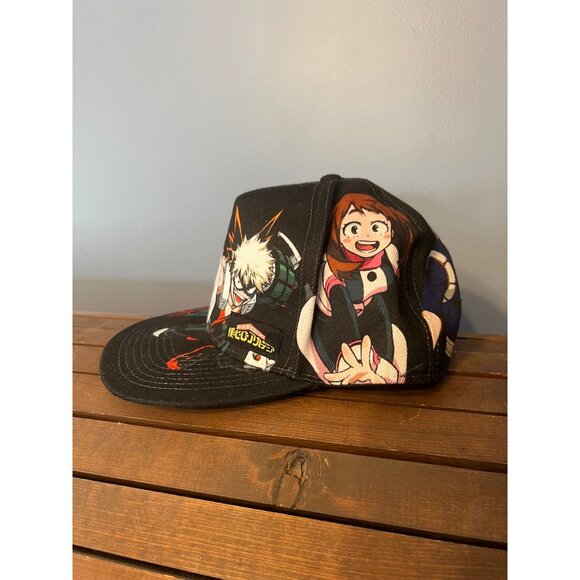 My Hero Academia Adjustable Funimation SnapBack Baseball Cap Manga OSFM Japanese - Picture 2 of 8